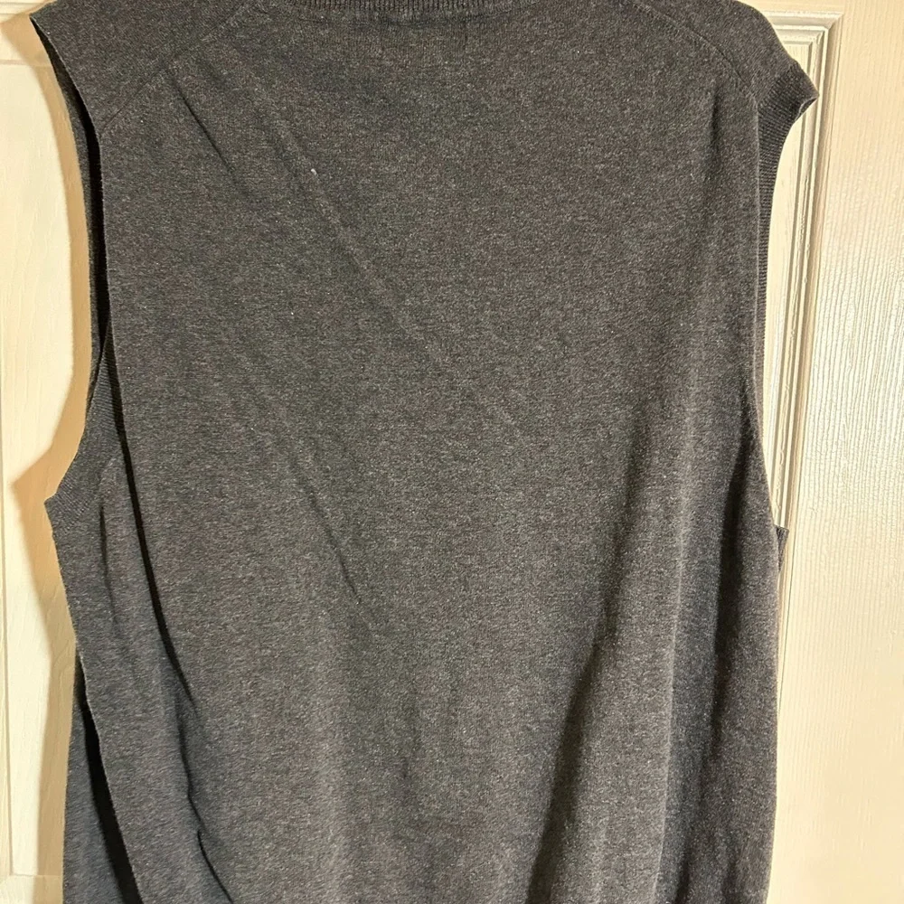 Banana Republic Charcoal V-Neck Sweater